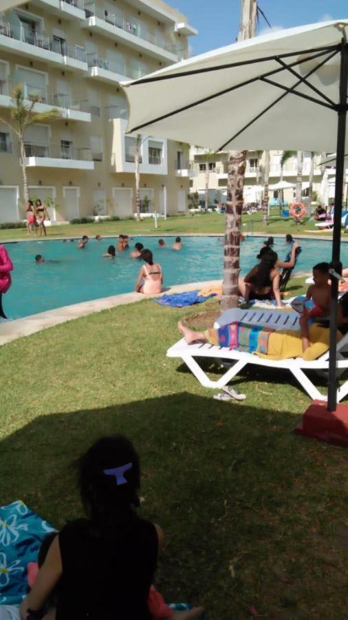 Lux Apartment In Bouznika With Pool Экстерьер фото